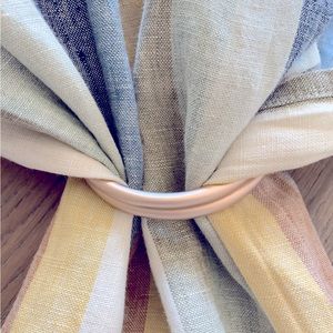 WILDBIRD // Baby Ring Sling // Gold Rings // Multi Color Linen